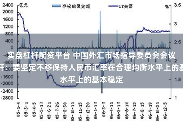 实盘杠杆配资平台 中国外汇市场指导委员会会议在京召开：要坚定不移保持人民币汇率在合理均衡水平上的基本稳定